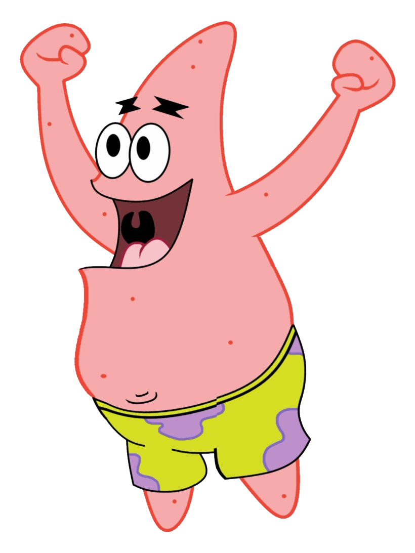 Patrick is happy!